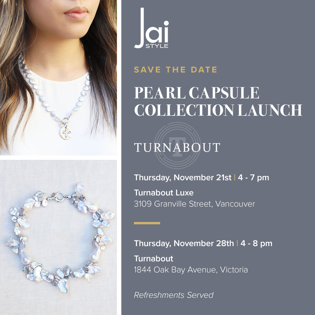 Join us! Pearl Capsule Collection Launch