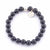 Black Onyx Bracelet with Silver Ball Bead