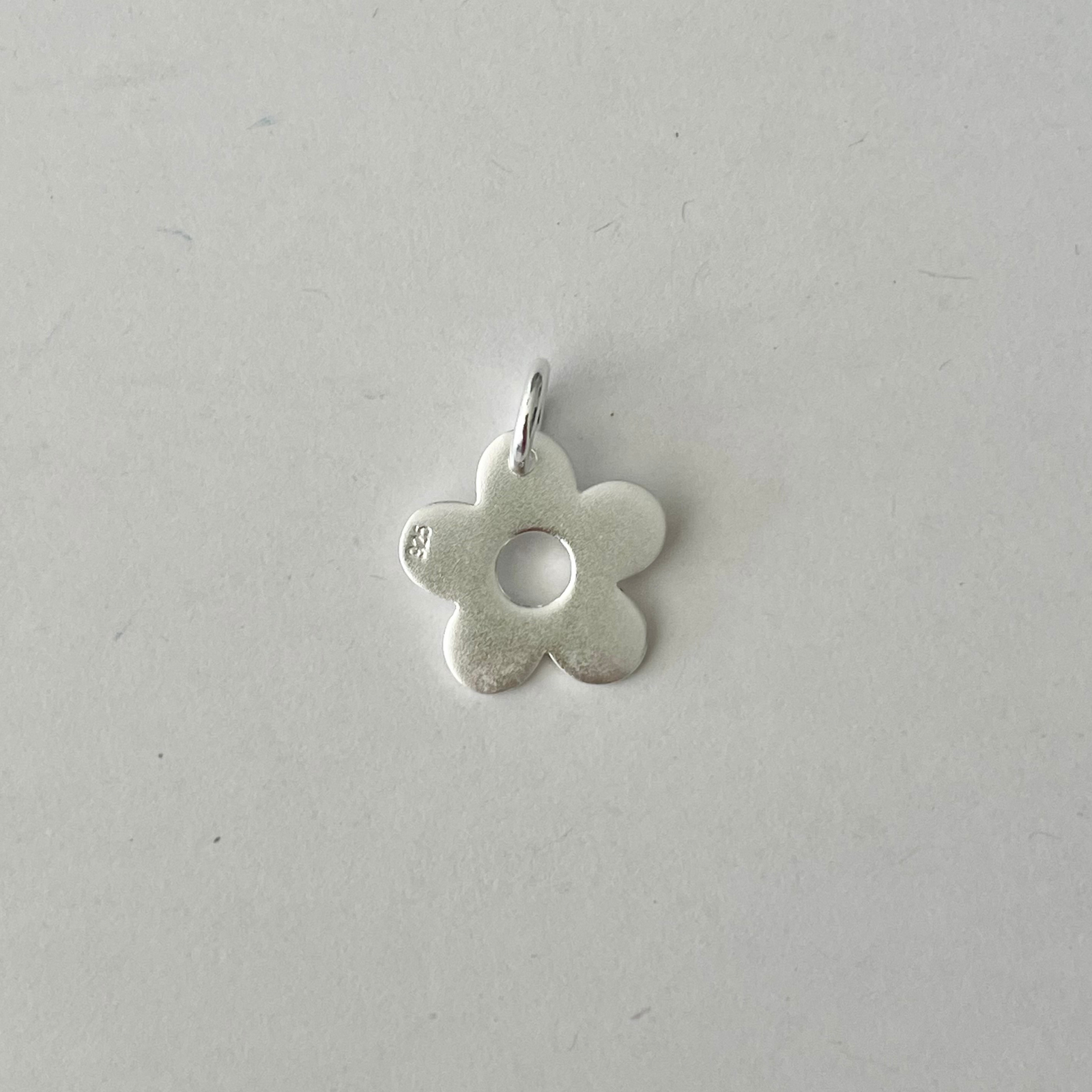 Sterling Silver Flower Charm