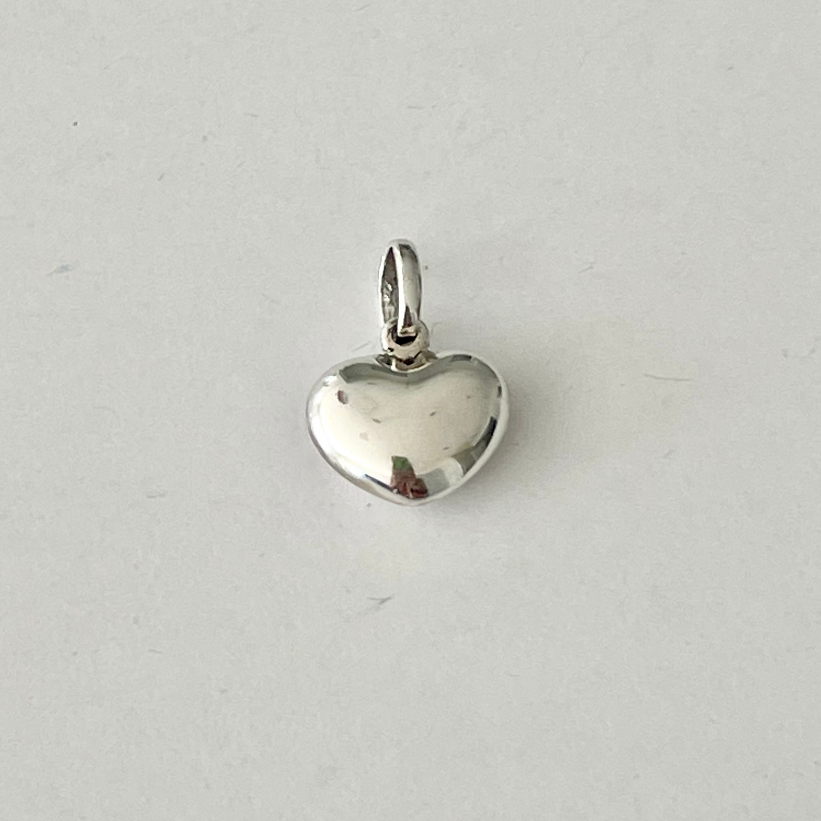 Sterling Silver Large Heart Charm