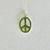 Perfect .925 solid sterling silver Oval Peace Charm. Adorn any necklace; add it to a charm ring to customize your look; coordinate it with other charms to reflect your personal style or to share your story.