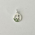 Perfect .925 solid sterling silver Round Peace Charm. Adorn any necklace or bracelet; add it to a charm ring to customize your look; coordinate it with other charms to reflect your personal style and story and what's important to you.