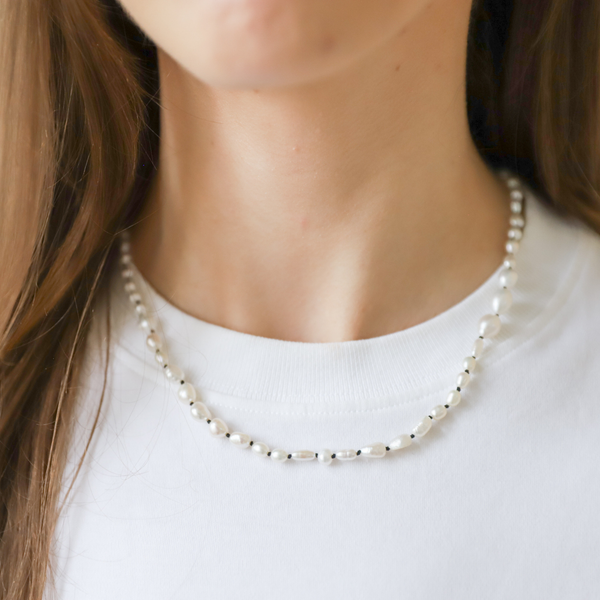 箱無し／モードに使える☆JAMIRAY KNOTS PEARL NECKLACE 箱無し／モードに使える☆JAMIRAY KNOTS PEARL NECKLACE 箱無し