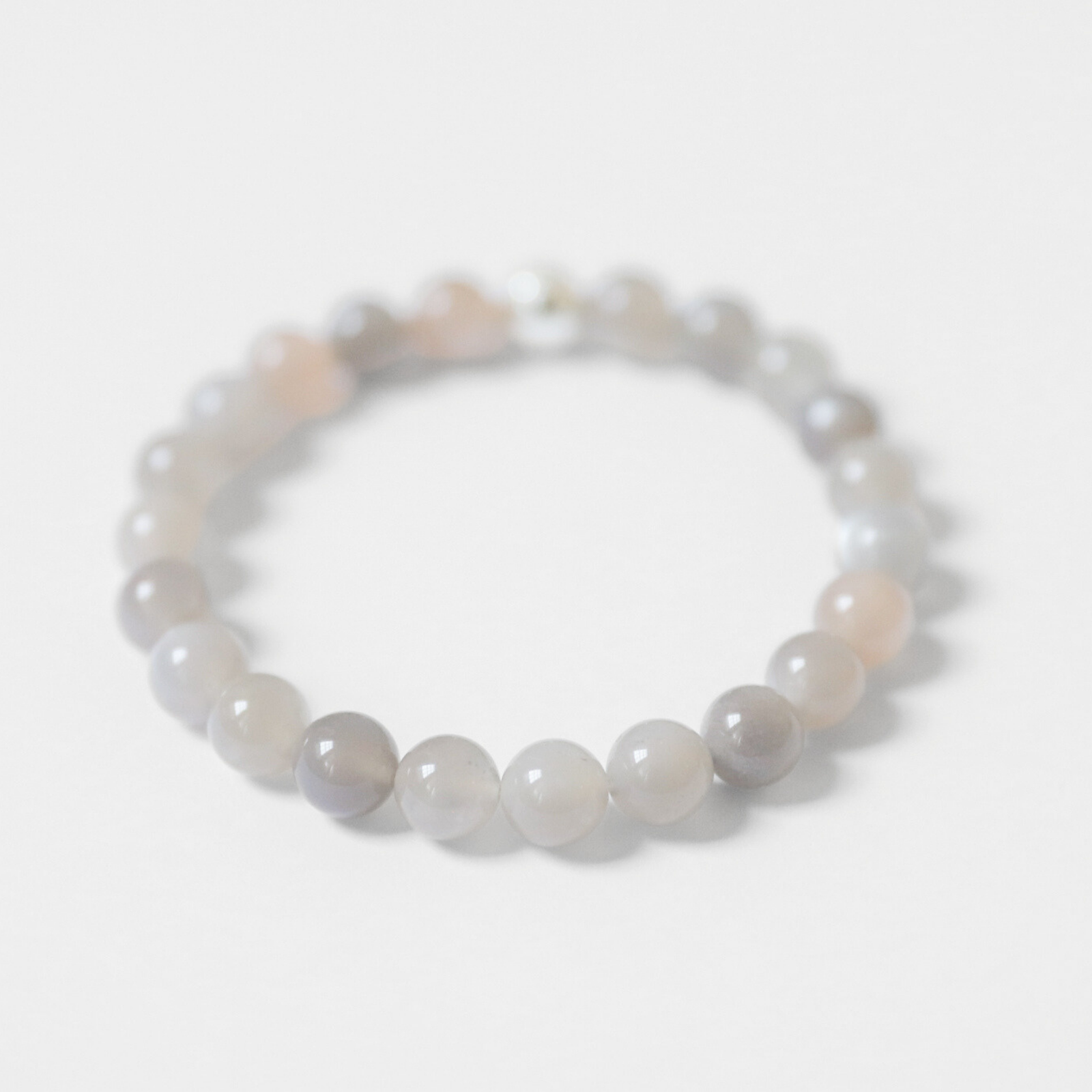 Moonstone Bracelet, 8mm