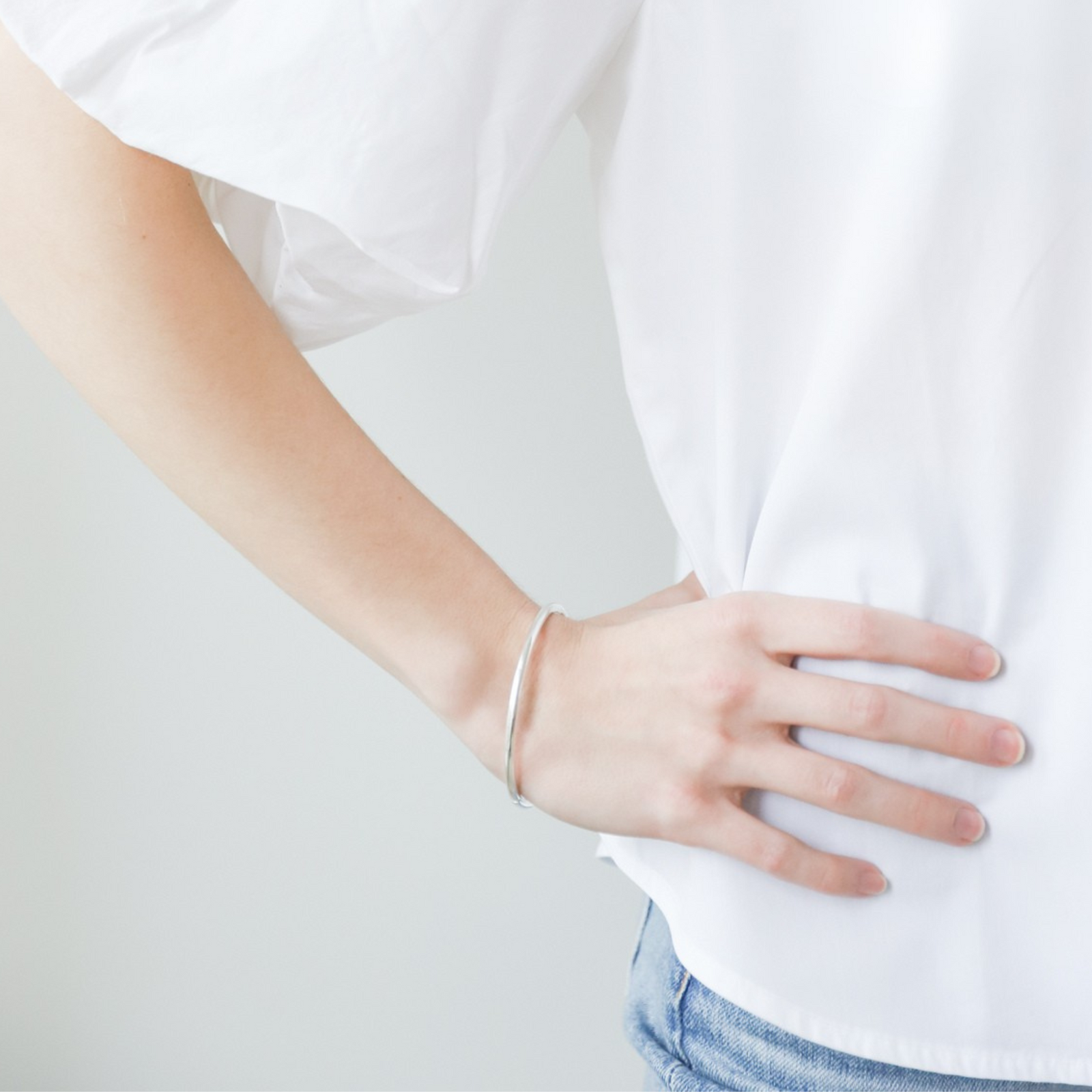 Sterling Silver Bangle, 3mm