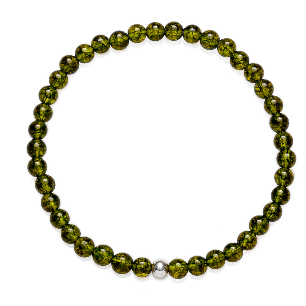 Peridot hot sale stone bracelet