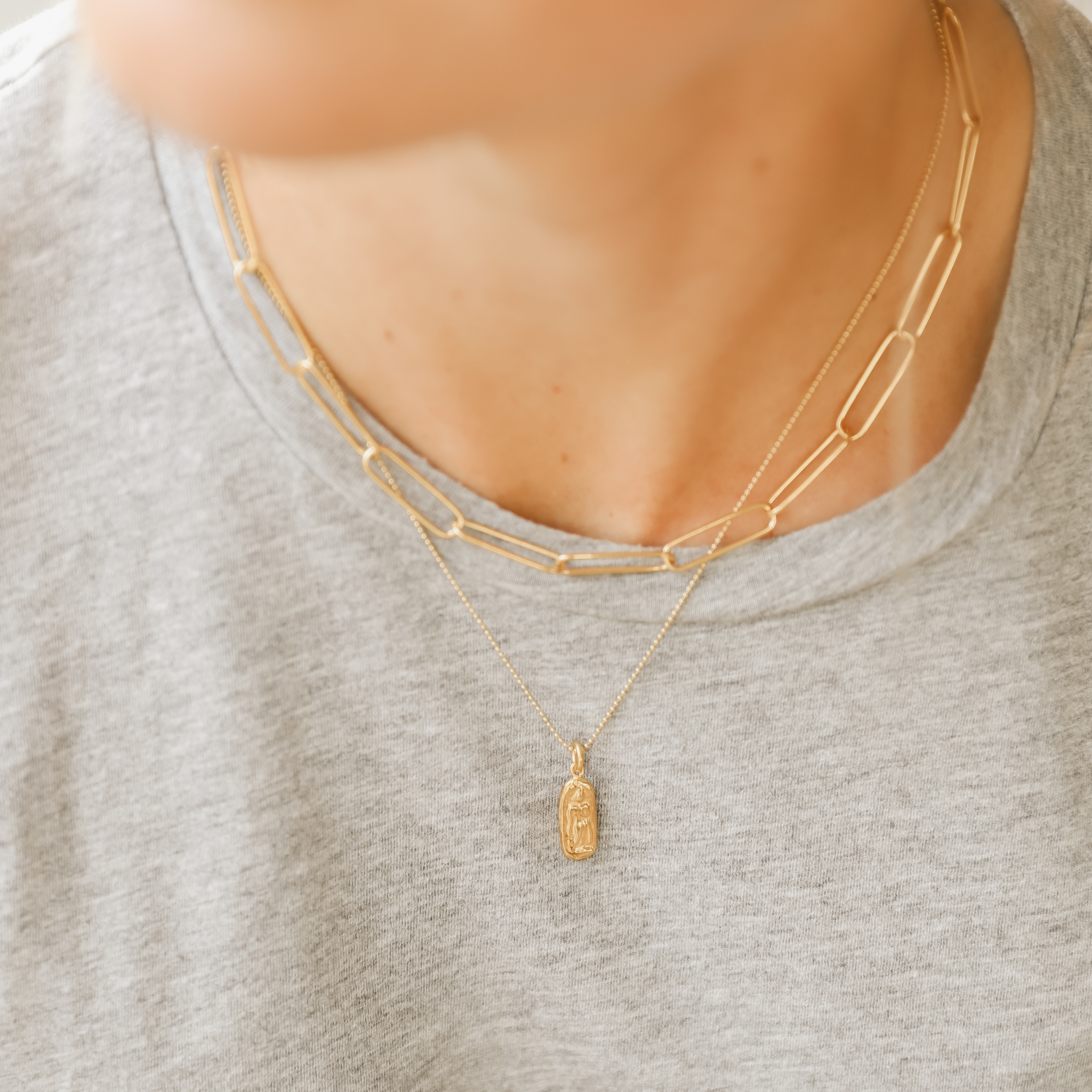 Paperclip Chain Necklace Extender