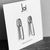 Paper Clip Earrings, Solid Sterling Silver